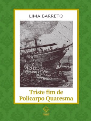 cover image of O triste fim de Policarpo Quaresma